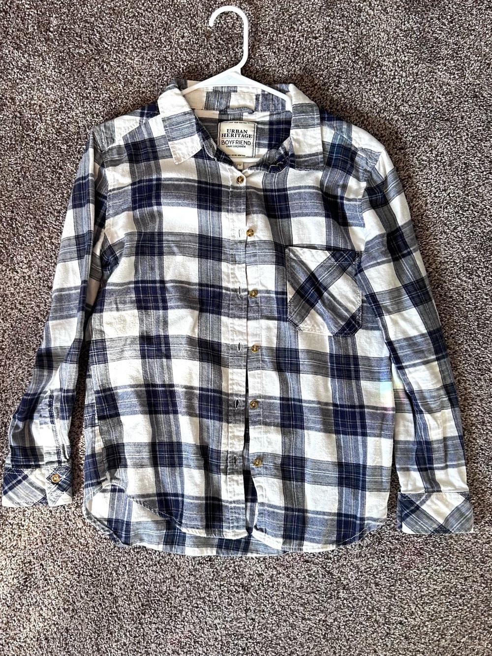 Woman Boyfriend Flannel Shirt